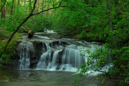 Falls on Avery Creek  -  Pisgah National Forest, North Carolina