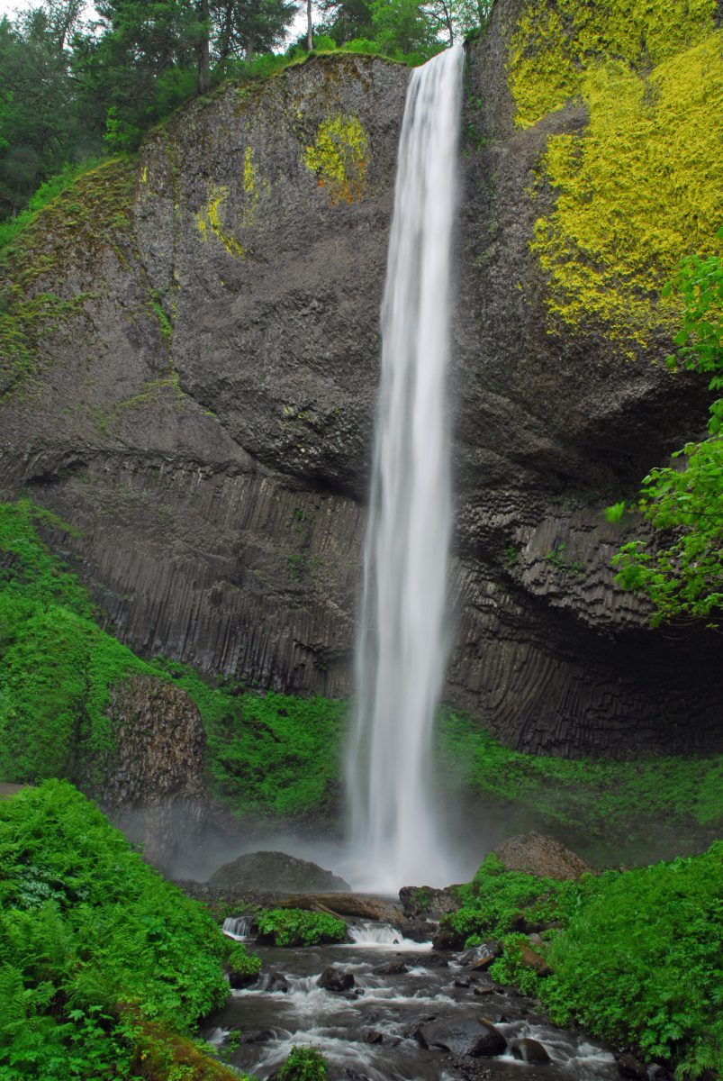 Latourell Falls  -  Columbia River Gorge National Scenic Area, Oregon