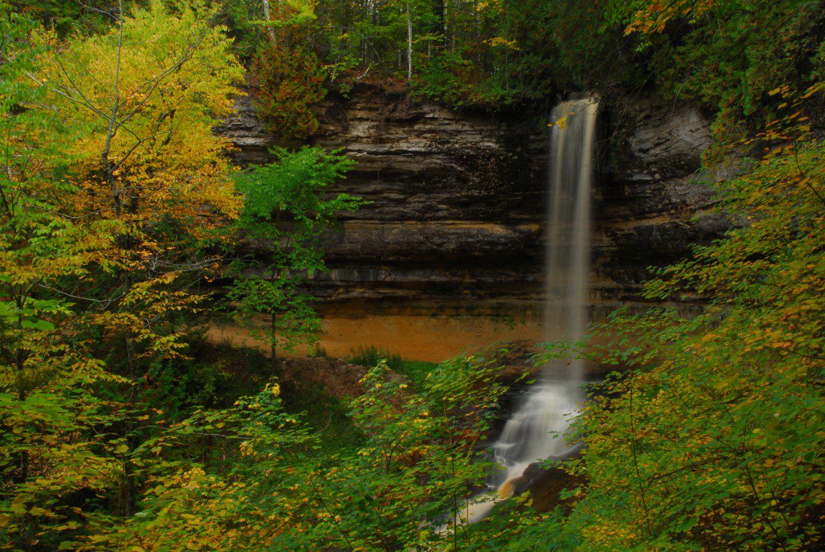 Munising Falls  -  Pictured Rocks National Lakeshore, Michigan