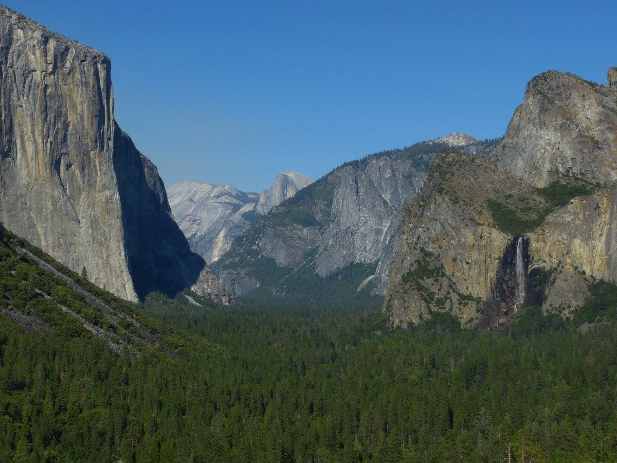 Yosemite Valley - from Tunnel View, Yosemite National Park , California