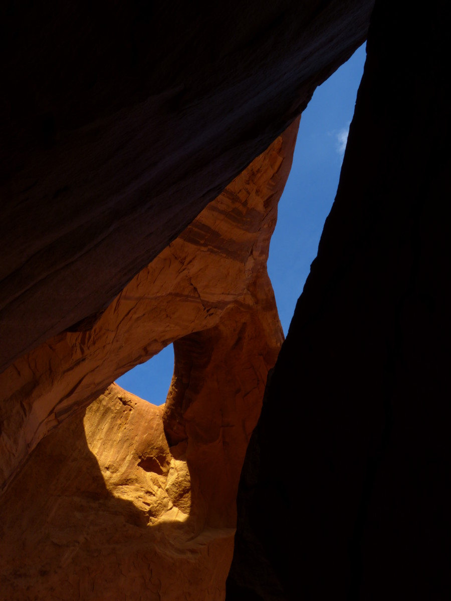 Moccasin Arch - Monument Valley Navajo Tribal Park, Arizona