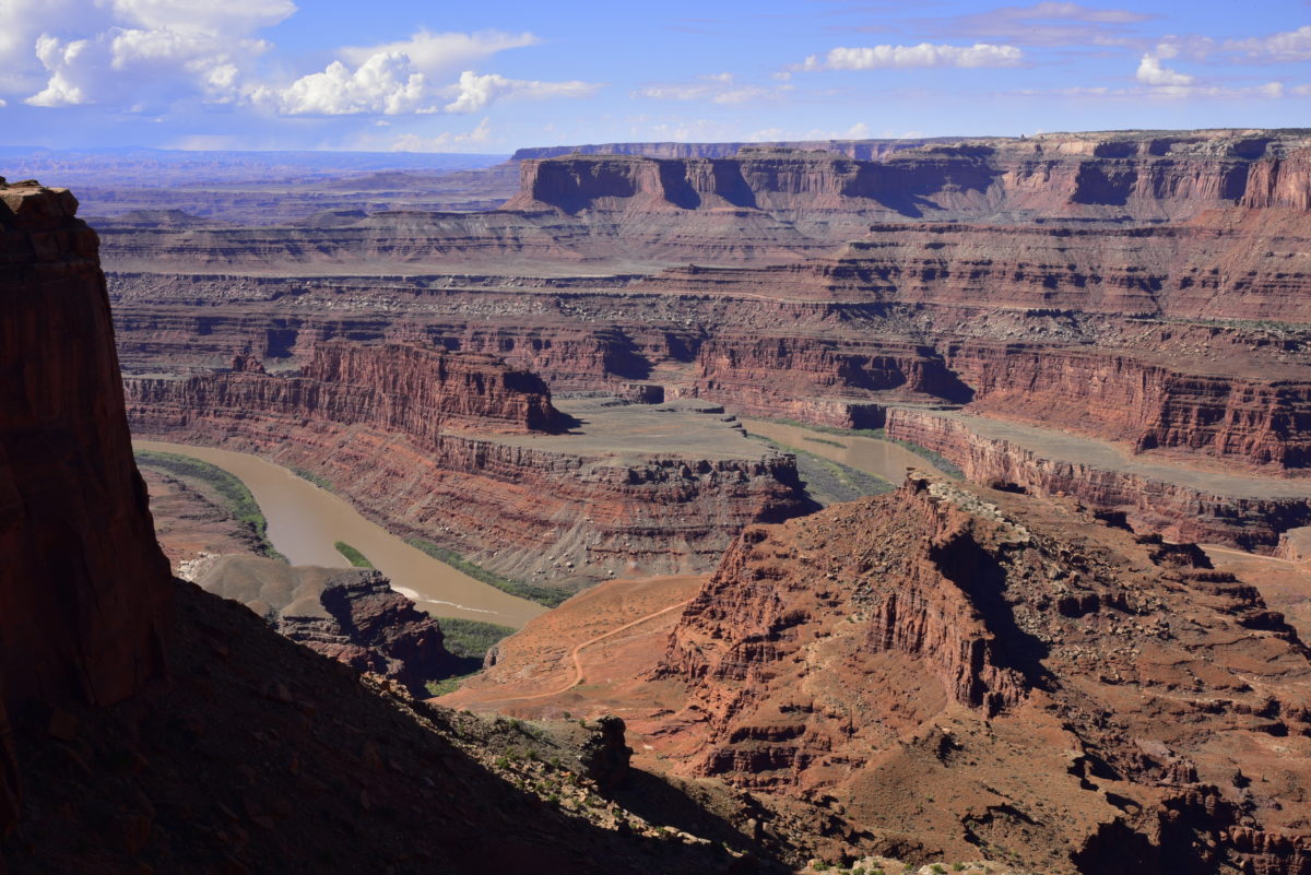 Colorado River, Canyonlands National Park  -  from Dead Horse Point State Park, Utah