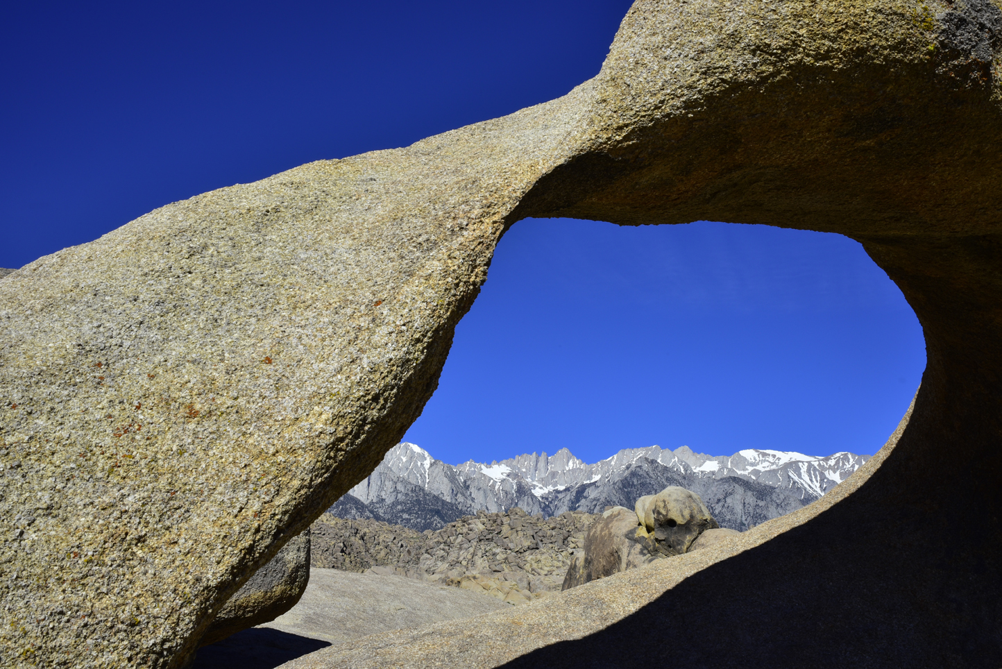 Mobius Arch  -  Arch Loop Trail, Alabama Hills Recreation Area, California