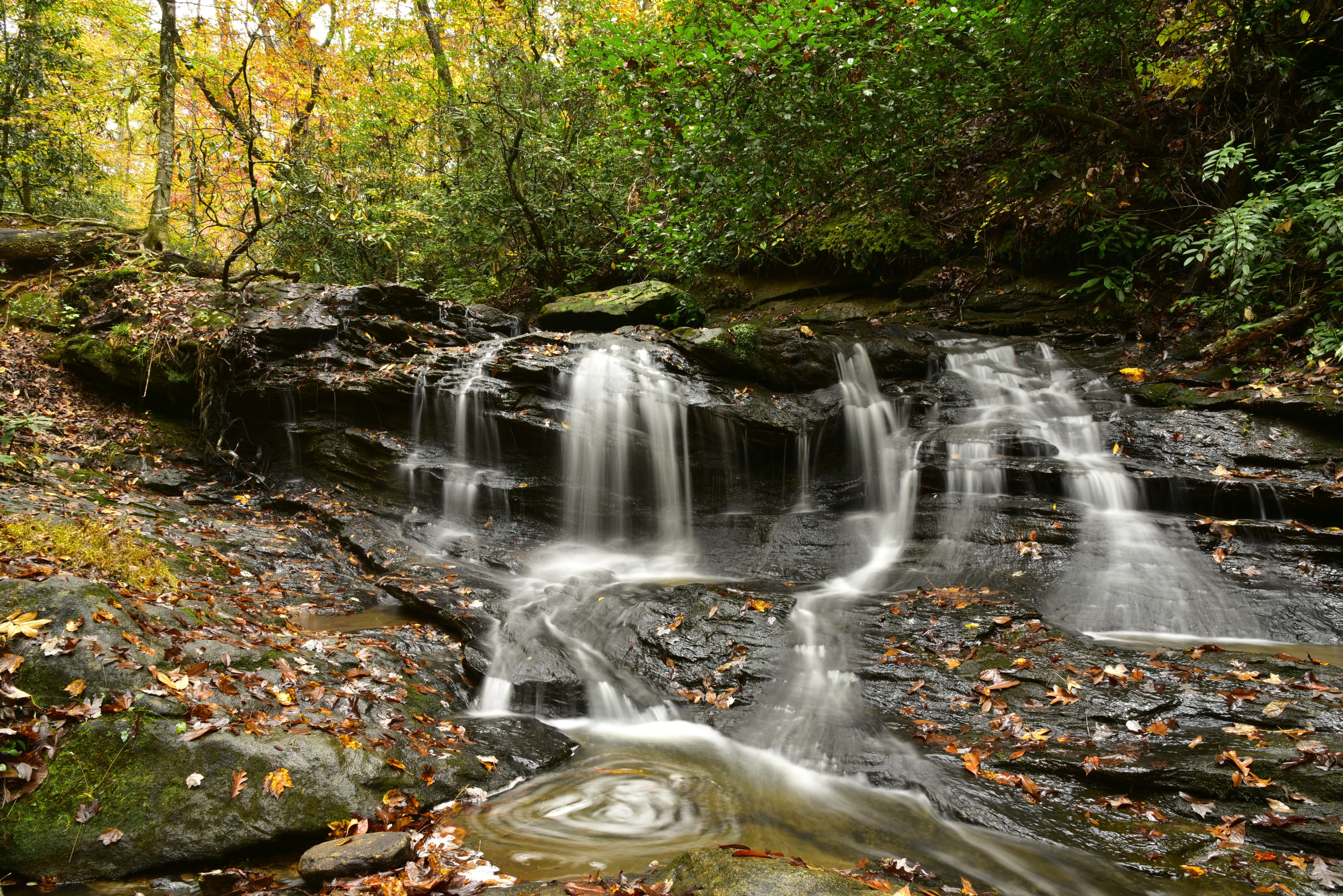 Pleasant Ridge Falls  -  Pleasant Ridge County Park, Greenville County, South Carolina