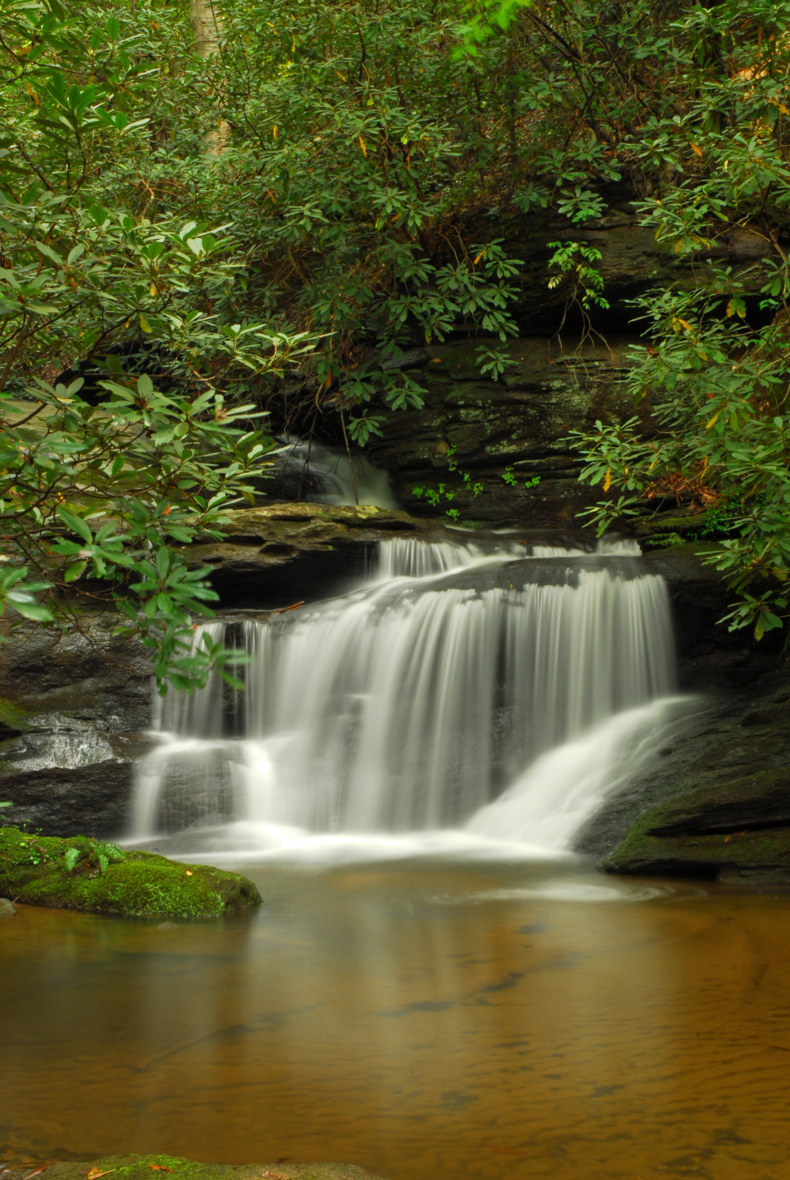Last Falls on Slickum Creek  -  Greenville County, South Carolina