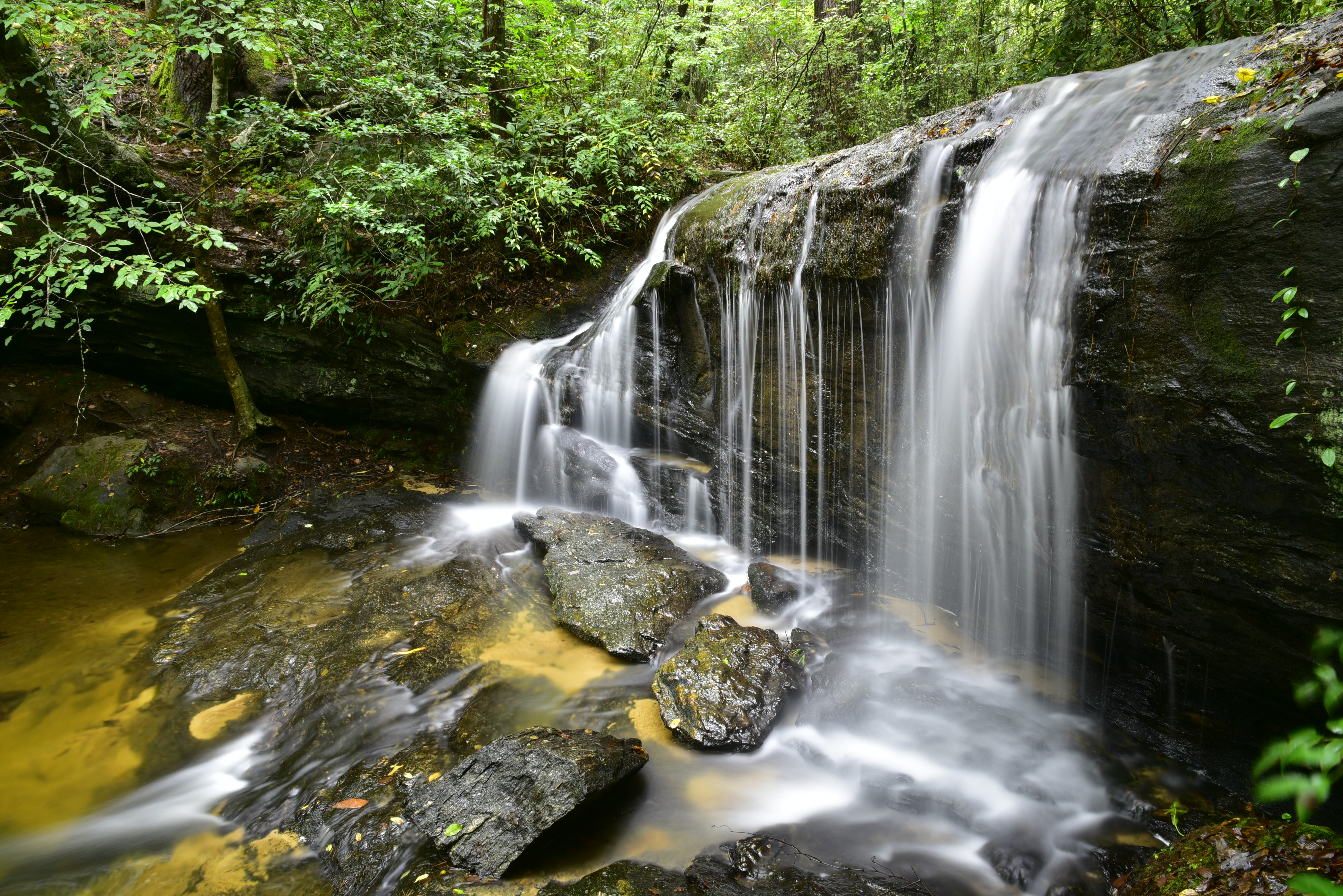 Wildcat Falls (Middle Tier)  -  Greenville County, South Carolina  