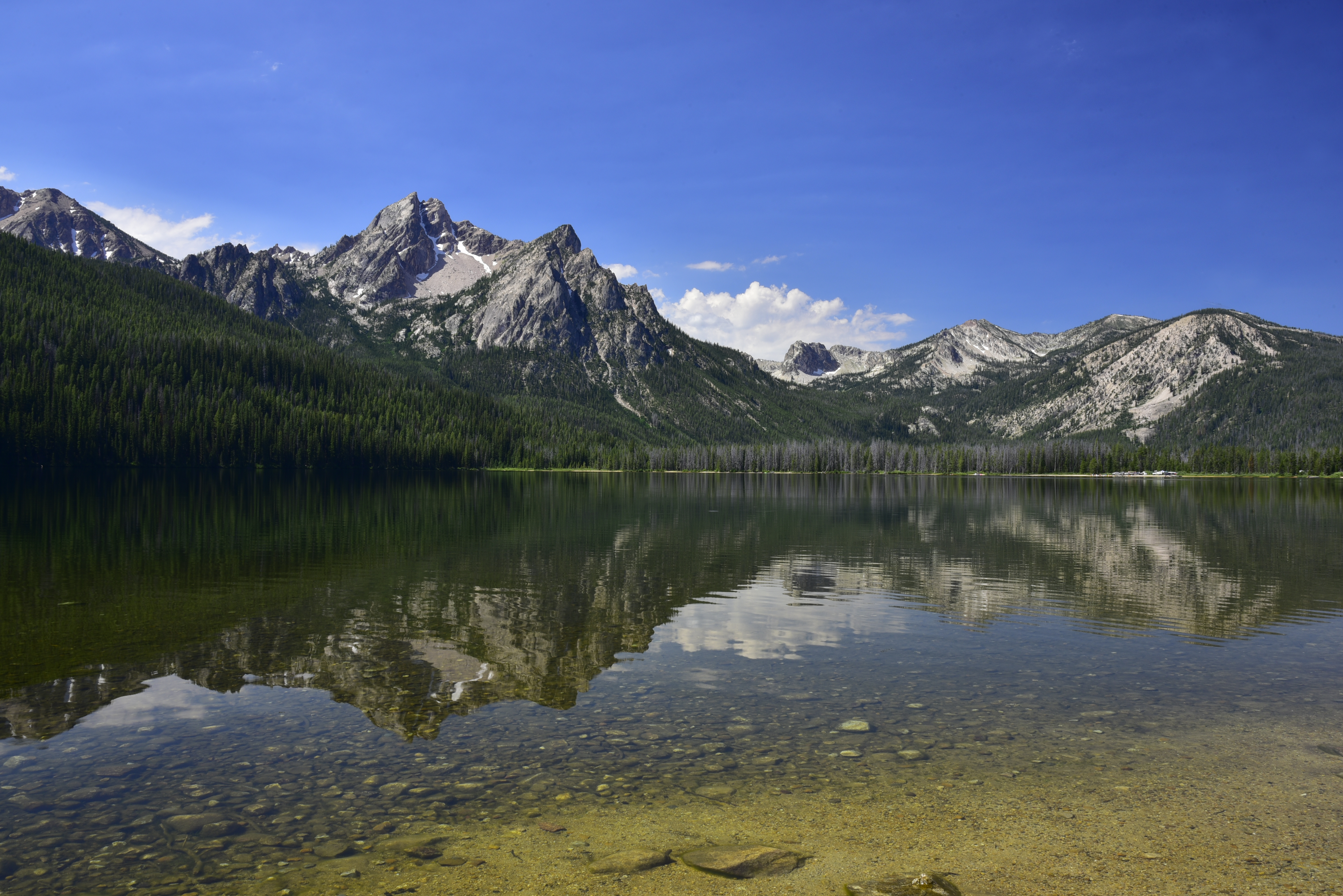 Stanley Lake, McGown Peak  -  Sawtooth National Recreation Area, Idaho