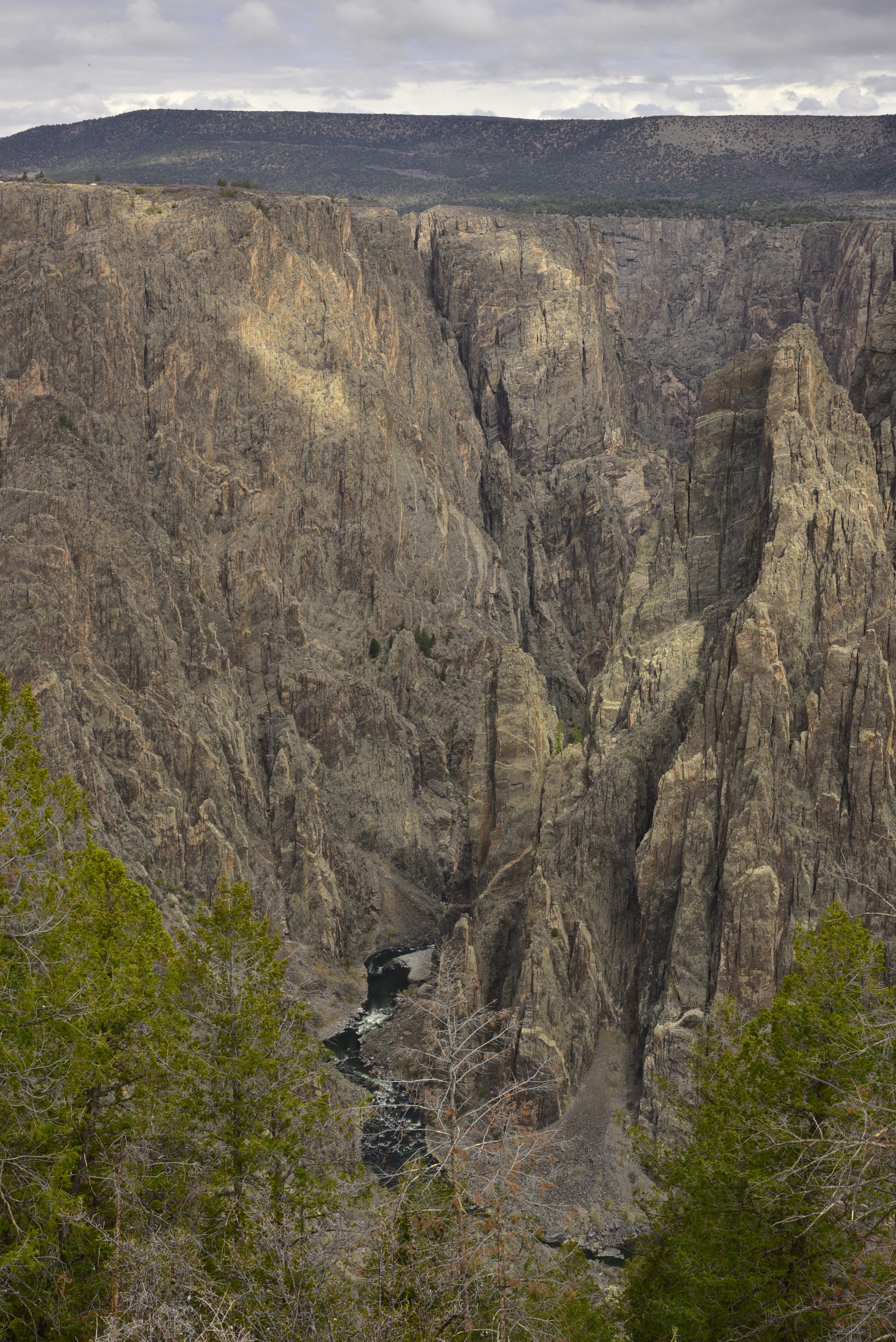 View from Gunnison Point  -  Black Canyon of the Gunnison National Park, Colorado