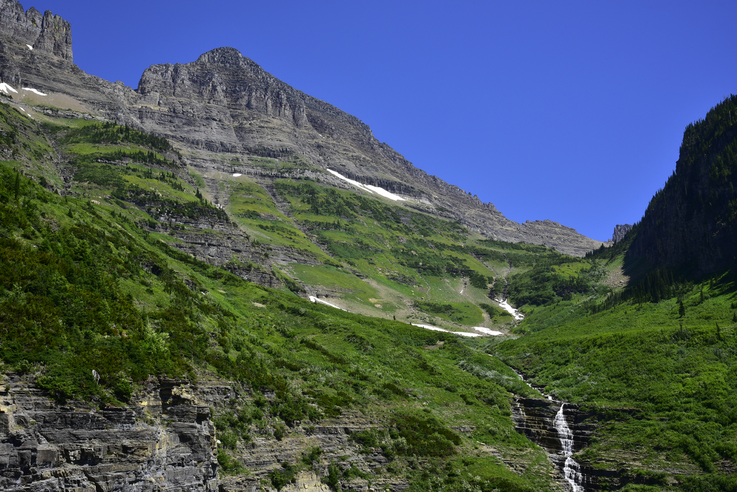 Haystack Creek, Mt. Gould  -  Going-to-the-Sun Road, Glacier National Park, Montana