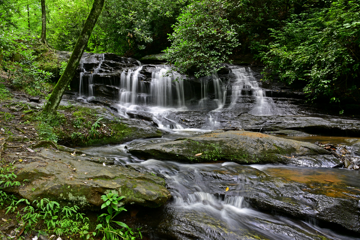 Pleasant Ridge Falls  -  Pleasant Ridge County Park, Greenville County, South Carolina