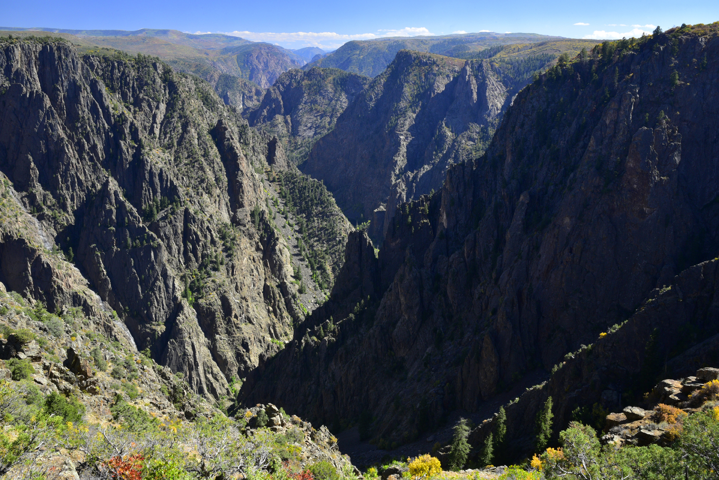  View from Tomichi Point  -  Black Canyon of the Gunnison National Park, Colorado