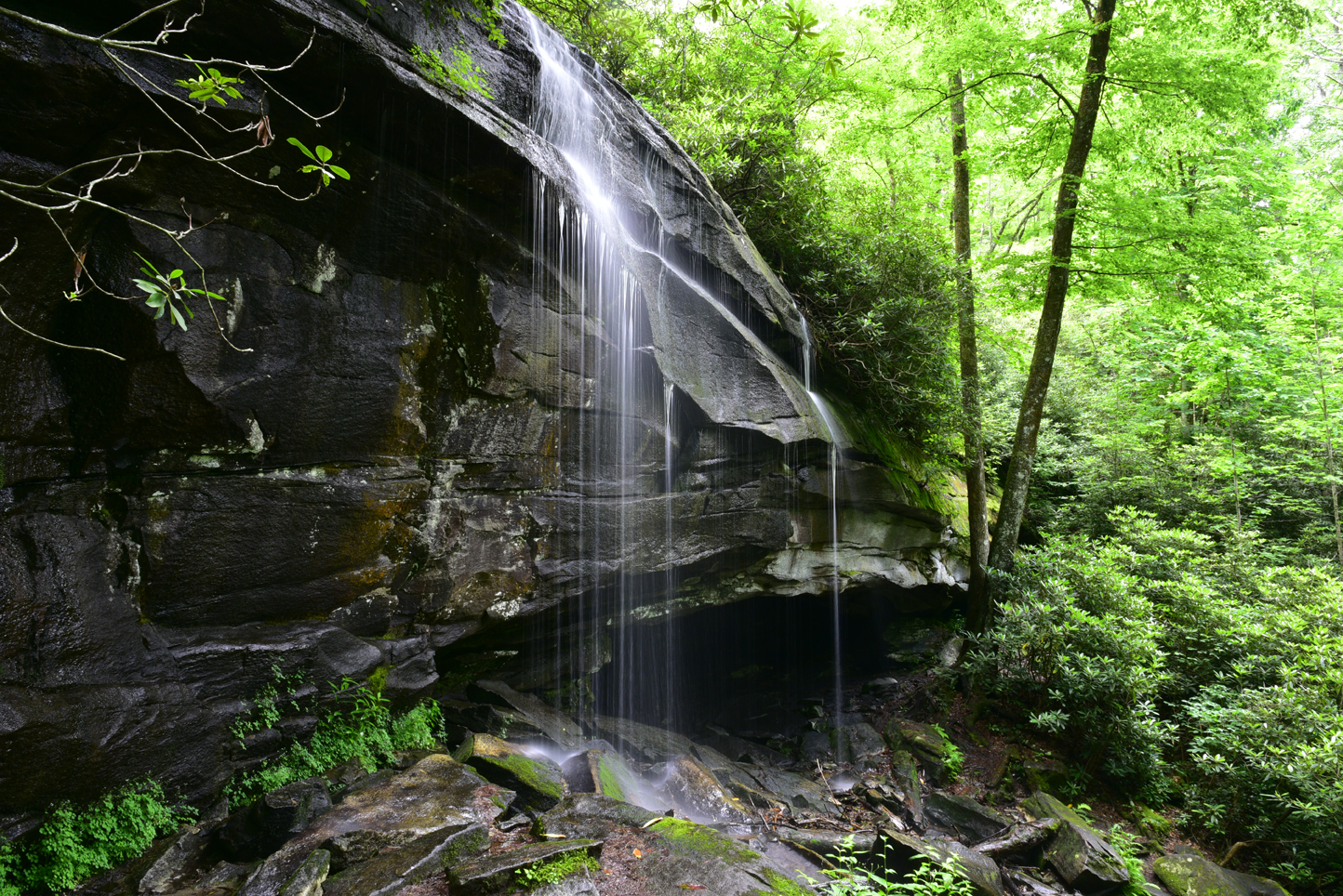 Slick Rock Falls  -  Pisgah National Forest, North Carolina