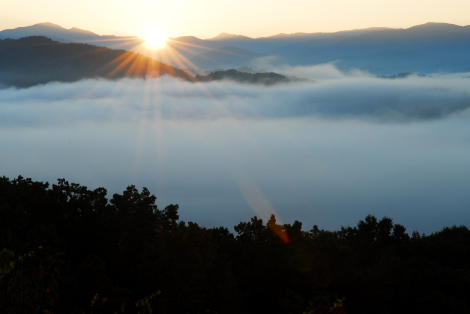 Sunrise  -  Foothills Parkway (west section), Great Smoky Mountains National Park, TN