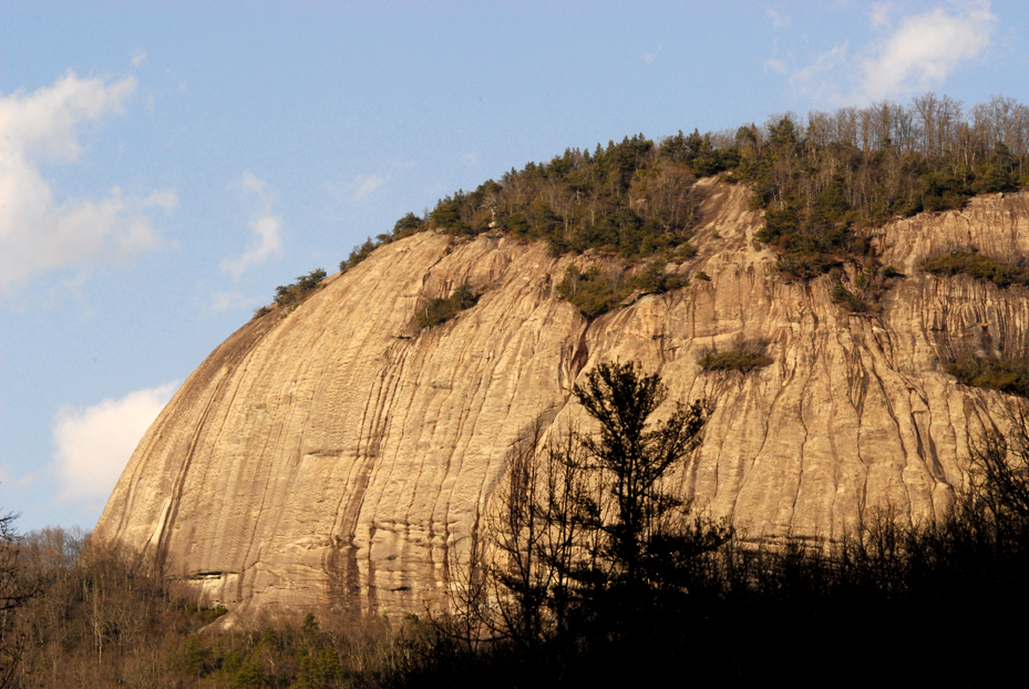 Looking Glass Rock  -  Pisgah National Forest, North Carolina  (NOTE: I have not climbed Looking Glass Rock.)