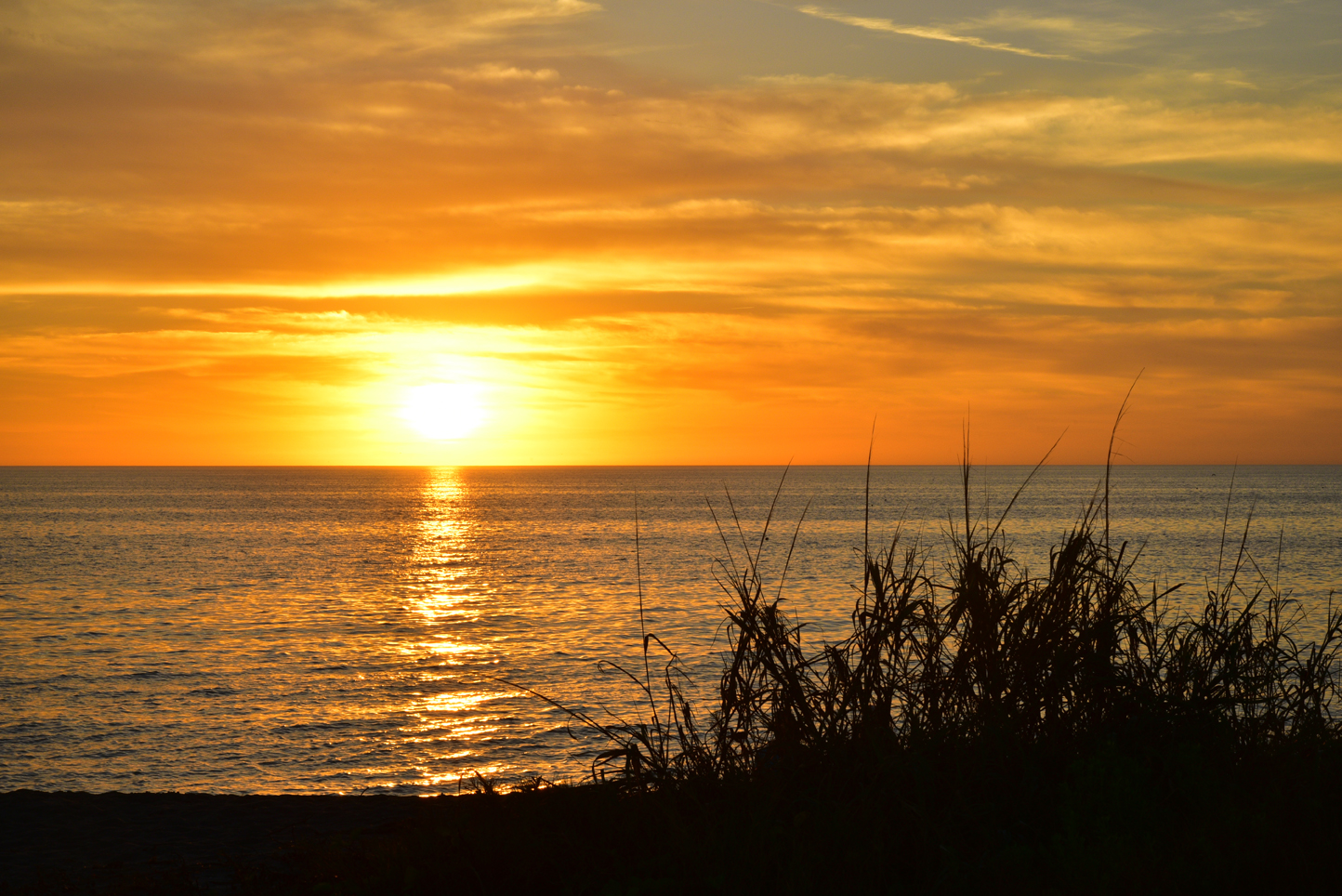 Sunset  -  Turtle Beach, Sarasota, Florida