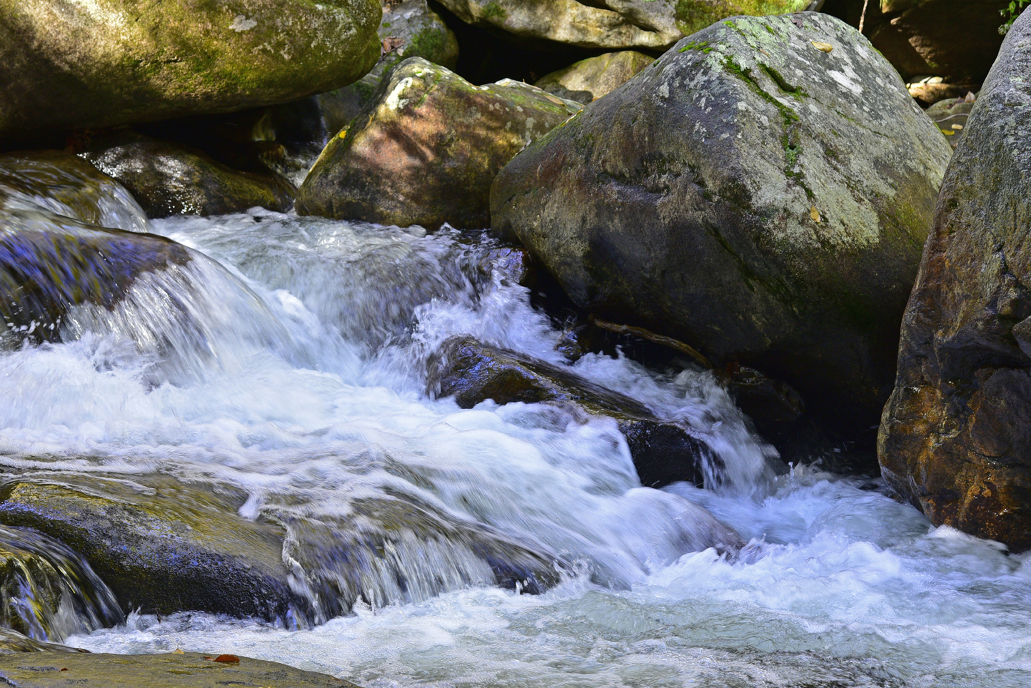 Cascades, Middle Saluda River  -  Middle Saluda Passage of the Palmetto Trail, Jones Gap State Park, South Carolina