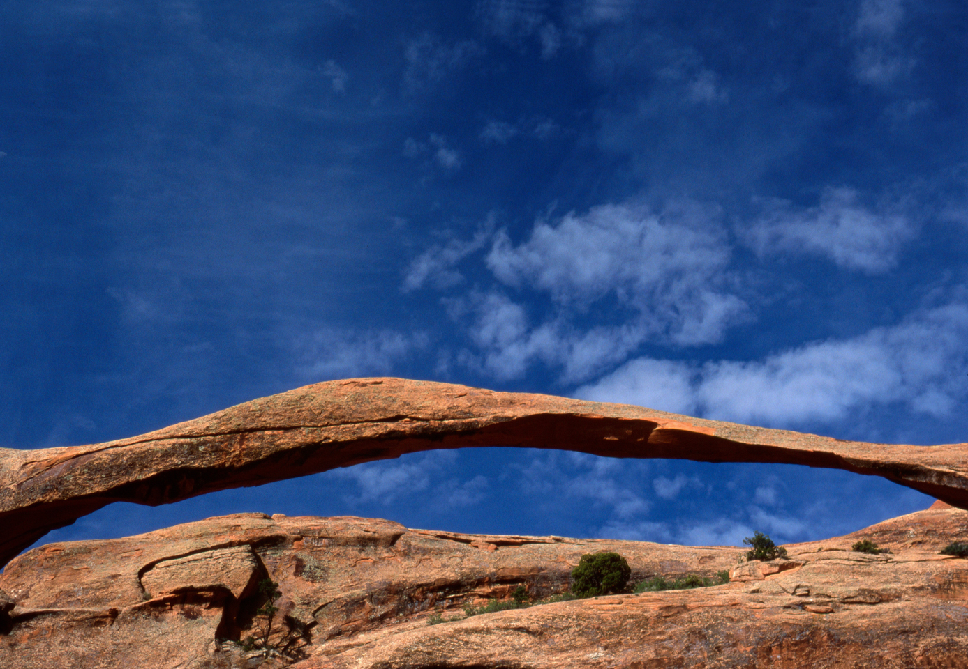 Landscape Arch  -   Devils Garden Trail, Arches National Park, Utah